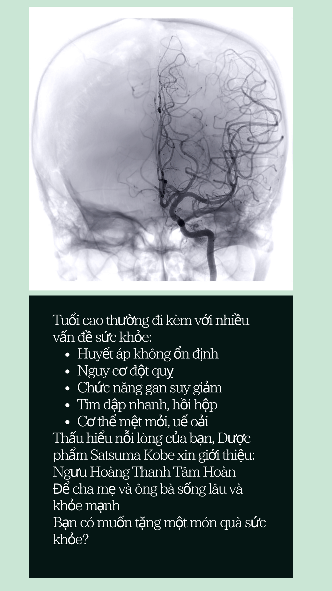 Tuổi cao thường đi kèm với nhiều vấn đề sức khỏe